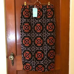 Boden Icons eyelet pencil skirt (tall)